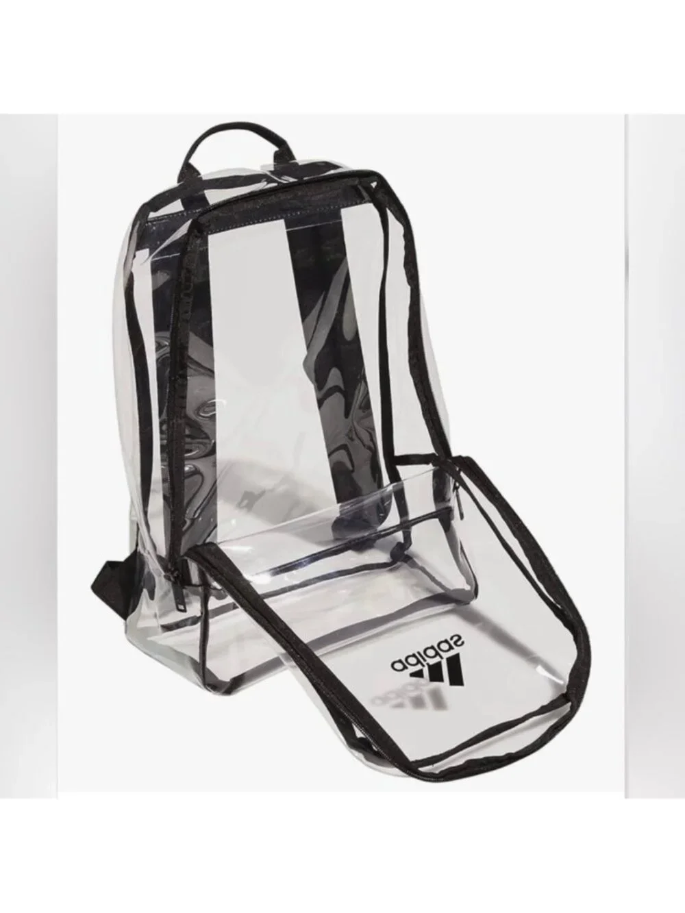 NWT Adidas Clear Backpack PVC Free Unisex  School Bag LP9850 5157378
